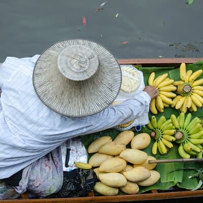 Ayutthaya Bicycle Hike & ATV to Top Attractions & Floating Market