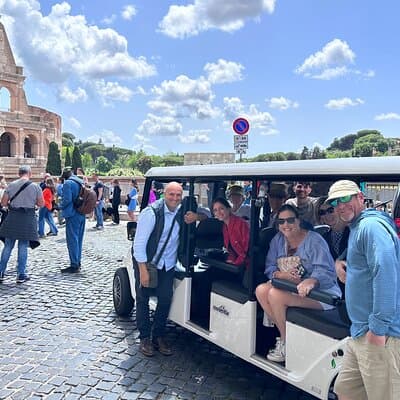 Rome: 3 Hours Private/Group Golf cart Tour with hotel pickup 3