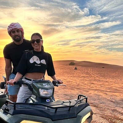 Dubai Evening Desert Safari with Quad bike, Dinner and Show 3