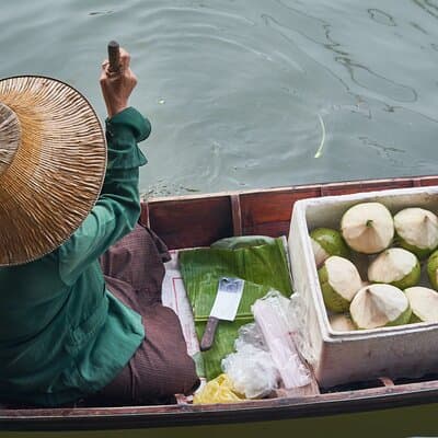 Ayutthaya Floating Market Admission Ticket with Transfer