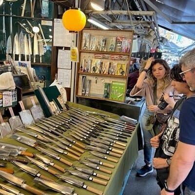Kappabashi Knife Shopping Tour with Government-Licensed Guide