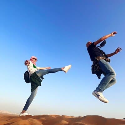 Combo Burj Khalifa and 4X4 Desert Safari Dubai with Dinner 2