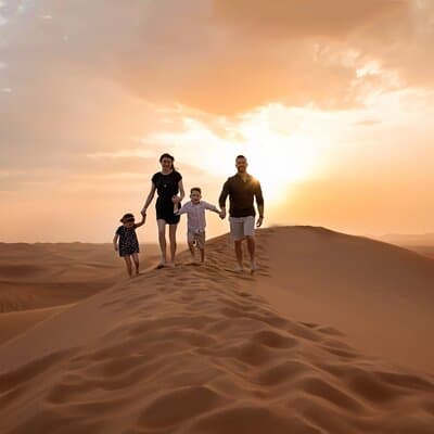 Dubai Morning Red Dunes Desert Safari with Camel Ride 2