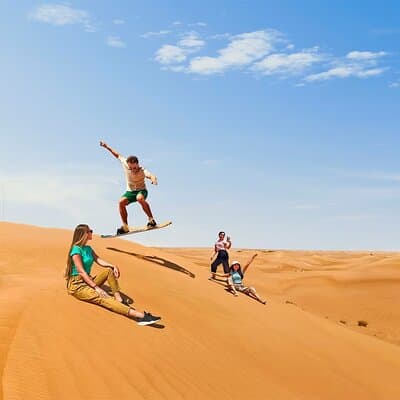 Dubai Desert Safari in Red Dunes with 4×4 BBQ Dinner & Camel Ride 3