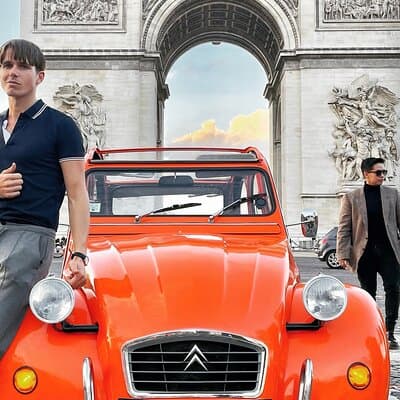 Private ride in a Citroën 2CV in Paris - 2h 2