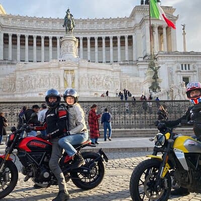 Ducati Motorbike Tour of Rome