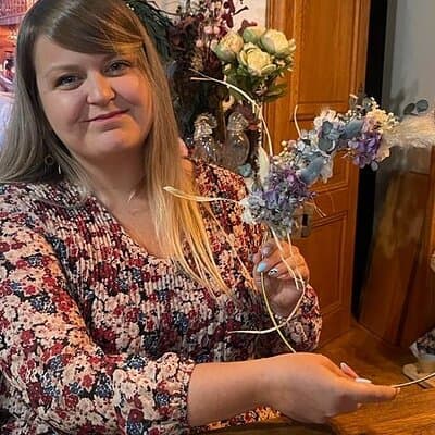 Paris 1e: Preserved Flower Wreath Workshop 4