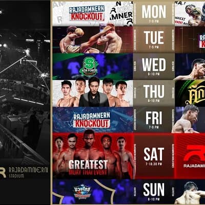 Muay Thai Boxing Match Tickets at Rajadamnern Stadium Bangkok 4