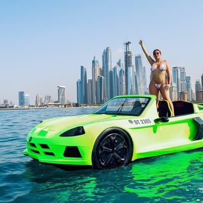 60 Minute Dubai Jet Car Ride with Transfer 3