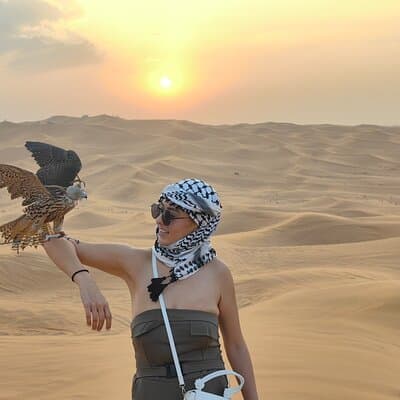 4 Hours Evening Desert Safari Camel Ride Sand Boarding 2