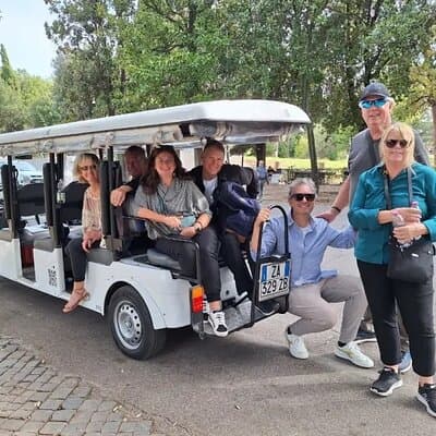 Rome Private Half-Day Tour with Option Golf Cart or Classic eFiat 3