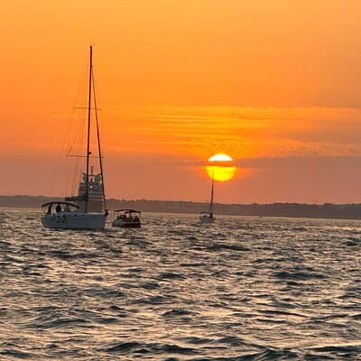 Private Sunset Sailing Boat Tour in Lisbon