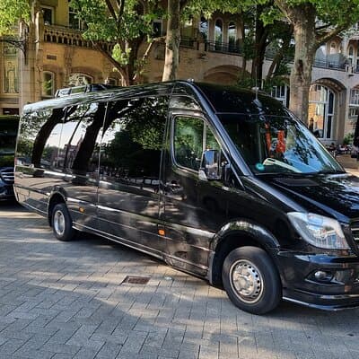 1-15 pers private minibus rental / hire in Amsterdam with driver 2