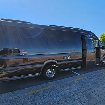 1-15 pers private minibus rental / hire in Amsterdam with driver 3