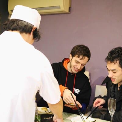 Hand-rolled Sushi Temaki Zushi Workshop in Tokyo 5