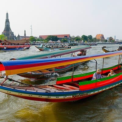 Bangkok Best Canal Tour : Wat Paknam, Artist's House & Flower Art 4