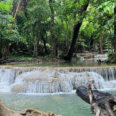 Bangkok Erawan Waterfall River Kwai and Death Railway Tour