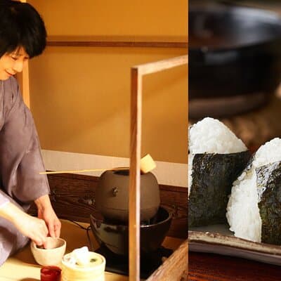 Japanese Traditional Breakfast and Tea Ceremony