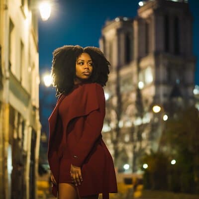 Private Paris Photo shoot with a Film Director: Natural Style