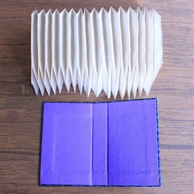 Mini Origami Lamp and Mizuhiki knot Belt Workshop in Ueno 5