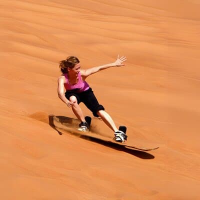 Dubai Desert Safari with Quad Bike, Sand Boarding & BBQ Dinner 4