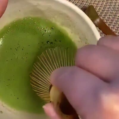Matcha table tea ceremony experience in Tokyo 4