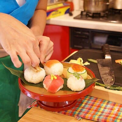 Sushi, Bento or Gyoza Class in Tokyo with Miki + Transfers 2