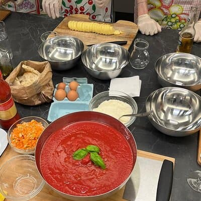 Gnocchi and meatballs | Cooking class and dinner at my house in Rome 3