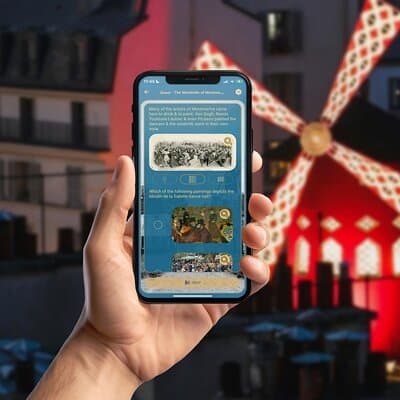 Montmartre GPS App Walking Tour Mobile Game 2