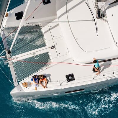 4H Private Vip Catamaran Tour with Swim Up to 18 people 5
