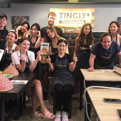 Thai cooking class experience in Bangkok with Tingly Thai cooking school 4