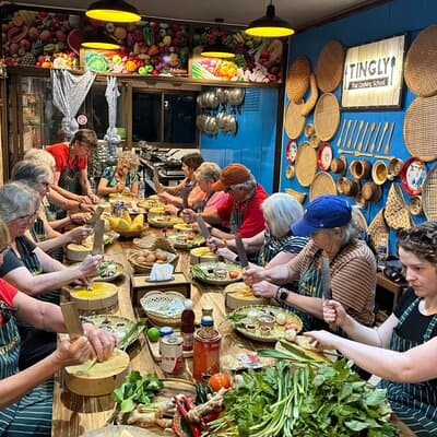 Thai cooking class experience in Bangkok with Tingly Thai cooking school 2