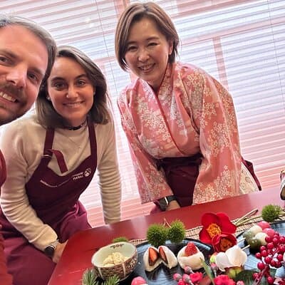 Mochi and Nerikiri Wagashi Combination Cooking Class 5