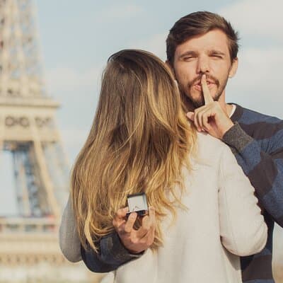 Private Proposal Photoshoot in Paris 2