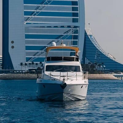 2 hour Private Yacht Tour with Dubai Marina Skyline View 3