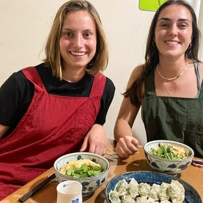 Learn to Make Home Style Tempura Udon and Gyoza