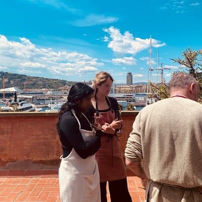 Rooftop Paella Seafood Cooking Class Experience in Barcelona 3