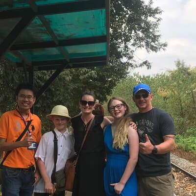 Floating and Railway Markets and Erawan Waterfall (Group Tour) 5