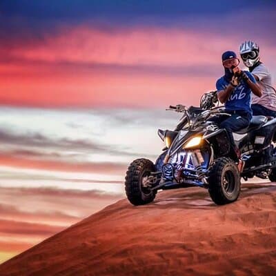 Red Dunes ATV, Sand Boarding, Camel Ride & 5* Buffet BBQ Dinner 2