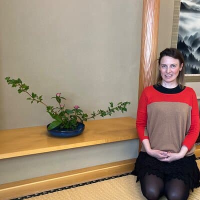 2 Hours Flower Arranging Ikebana Class Temple Tokyo Ota-ku 5