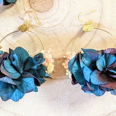 Paris 1e: Floral Earrings Workshop 2