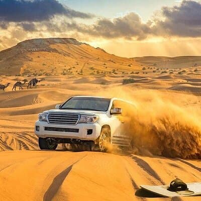 Dubai Premium Evening Desert Safari ATVs, Dinner & Shows