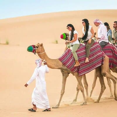Dubai Private Morning Desert Safari Dune Bashing, Camel Ride, ATV 4