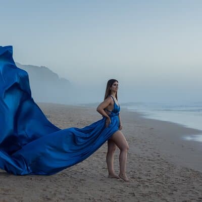 Lisbon Flying Dress & Fashion Photoshoot at iconic places 5