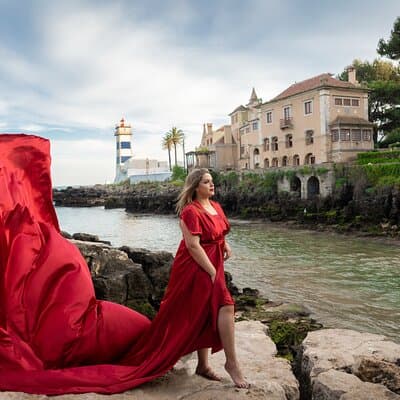 Lisbon Flying Dress & Fashion Photoshoot at iconic places 4
