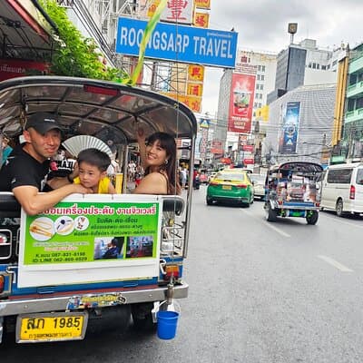Bangkok TUK TUK Twilight Cultures Market and Food Taste 2