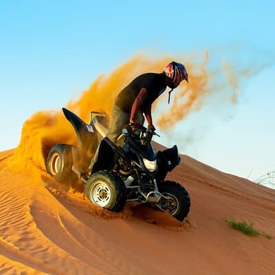 Desert Tour by ATV OR Buggy Self-drive, BBQ Dinner and Camel Ride 3