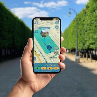 Paris Fashion History GPS App Walking Tour Mobile Game 2