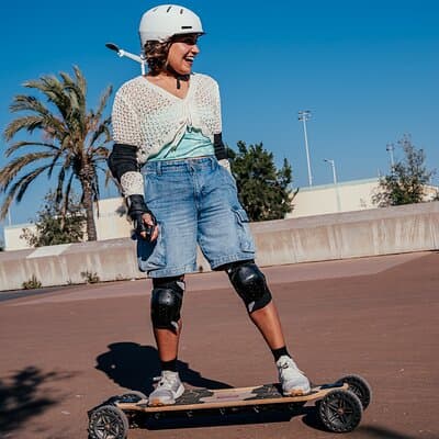 initiation experience to ride an e-skate