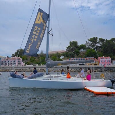 4 Hours Private Swimming/Sailing Tour on Sailboat in Lisbon Beach 5